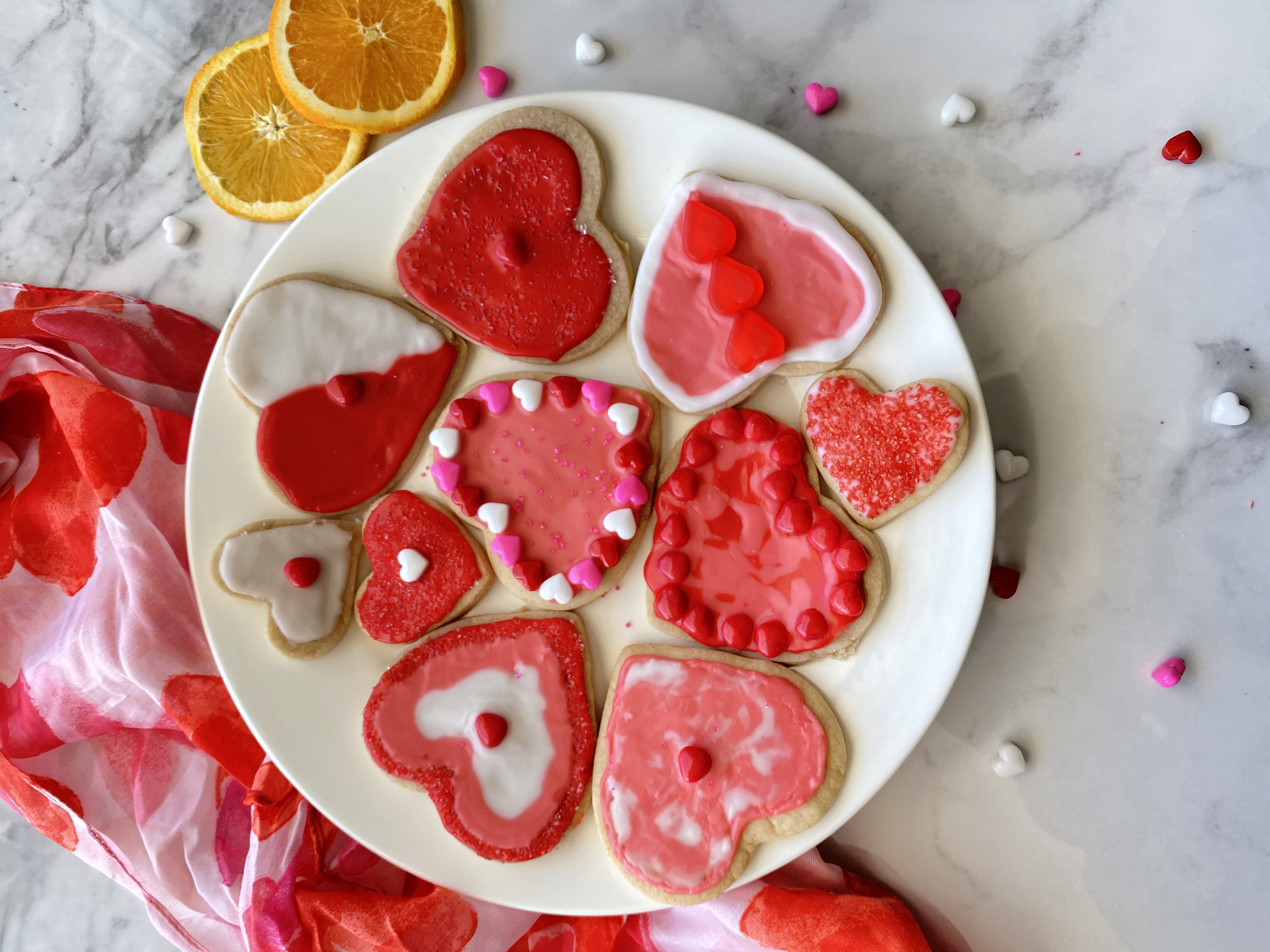 Valentine Cinnamon Heart Cookies - Lord Byron's Kitchen