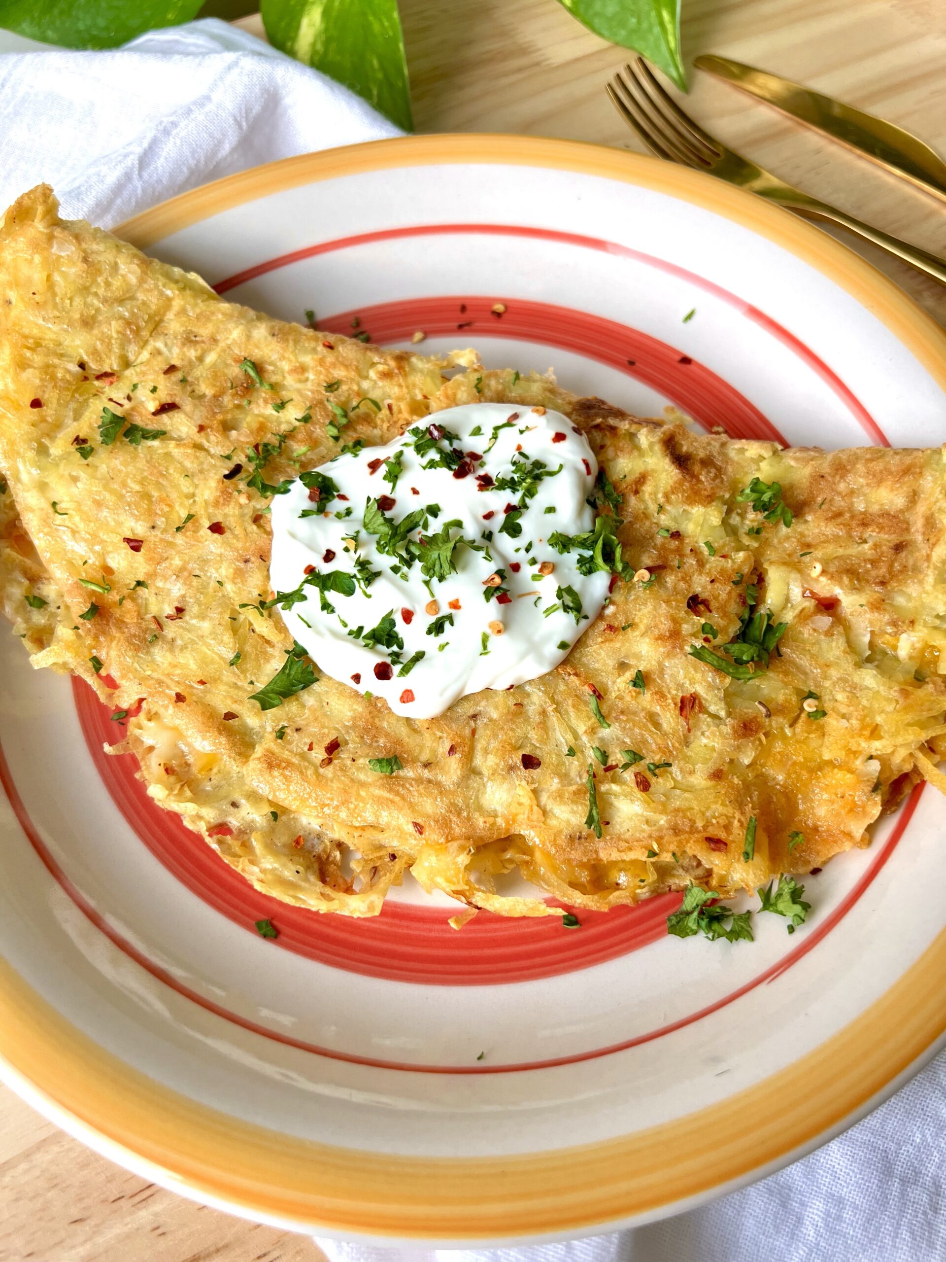 Creamy French Omelette with Boursin Cheese - A Little And A Lot